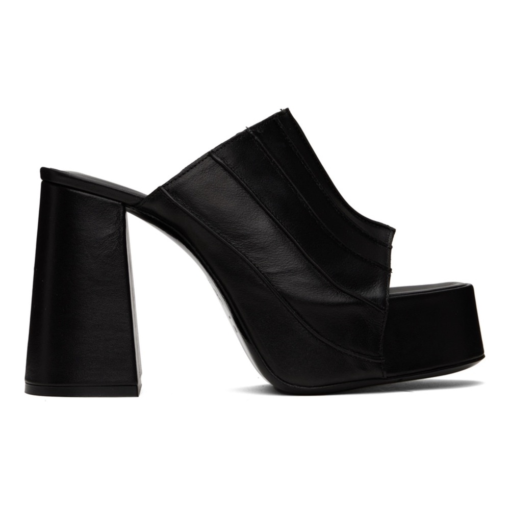 BY FAR Brad Platform Sandals Heels